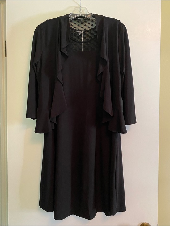 Nina Leonard Dresses & Skirts - Nina Leonard Black Midi Dress with Jacket